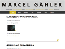 Tablet Screenshot of marcelgaehler.ch
